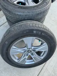 Michelin all season tires 225/65R17 with Toyota OEM rims