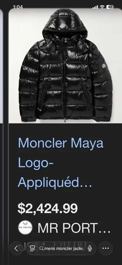 Mens Moncler Maya Jacket, View more
