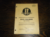Allis Chalmers D 21, Two-Ten  Tractor IT Service Manual AC 21