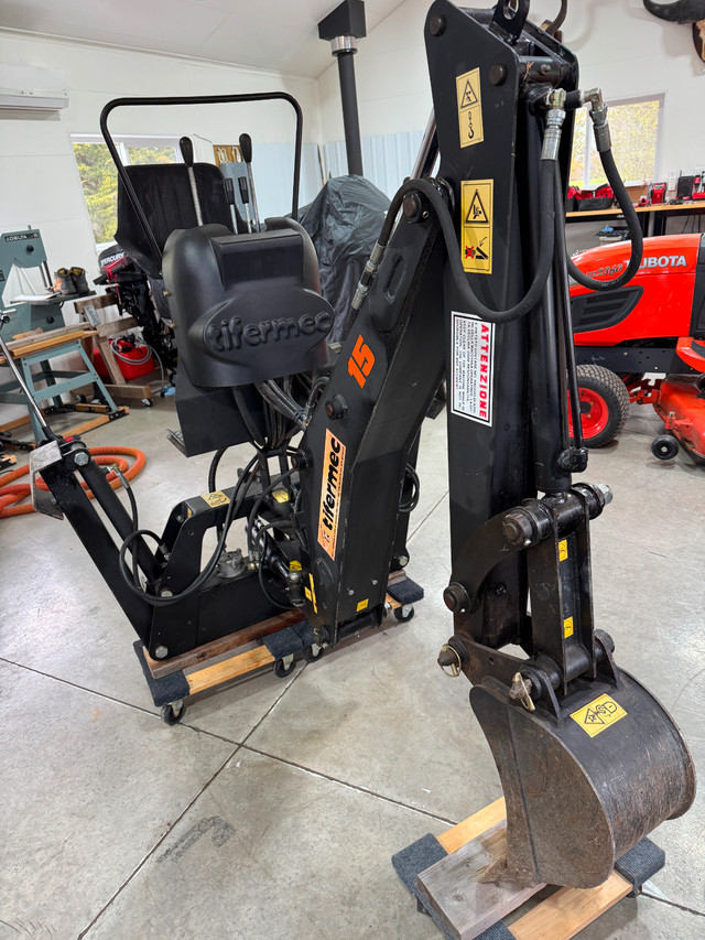 Tifermec BA15 backhoe ideal for Kubota B series of similar. in Other in Belleville - Image 2