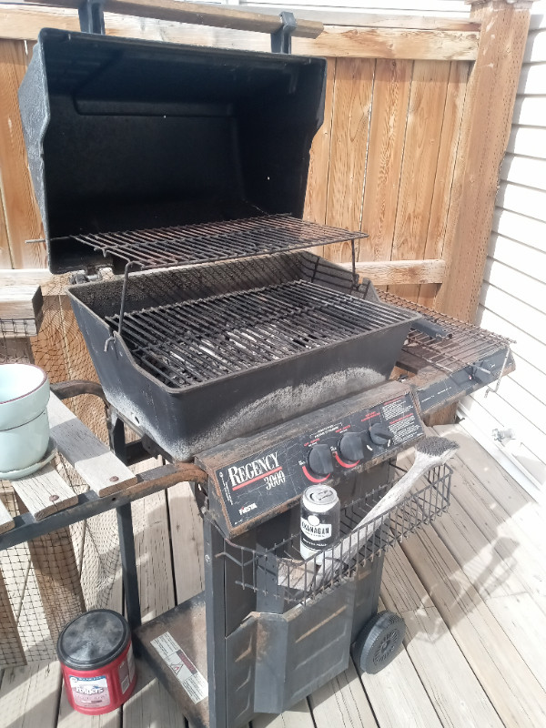 FREE BBQ and partially full propane tank in BBQs & Outdoor Cooking in Calgary - Image 4