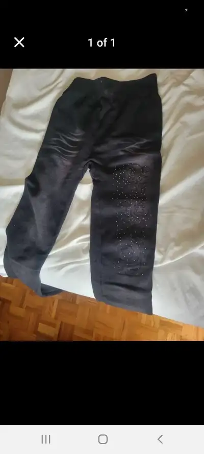 Black Rhinestone Jeggings, View more