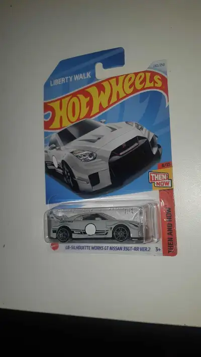 Liberty Walk Nissan GT-R R35 Hot Wheels Then And Now 2024 NIP 1/64 scale diecast car $5 each 3 avail...