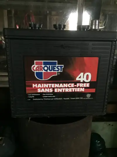 1 6volt car battery never used