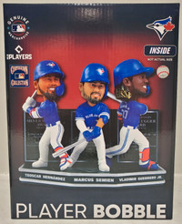 Toronto blue jays silver slugger trio bobblehead