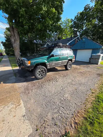 Very clean ZJ for sale with the straight 6 4L. We just don't use the Jeep anymore and it is taking u...