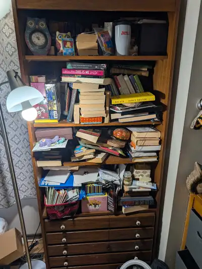 Bookcase / bookshelf (6ft tall), View more
