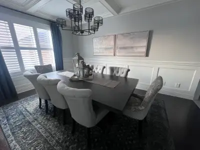 Solid Wood Dining Room Set, View more