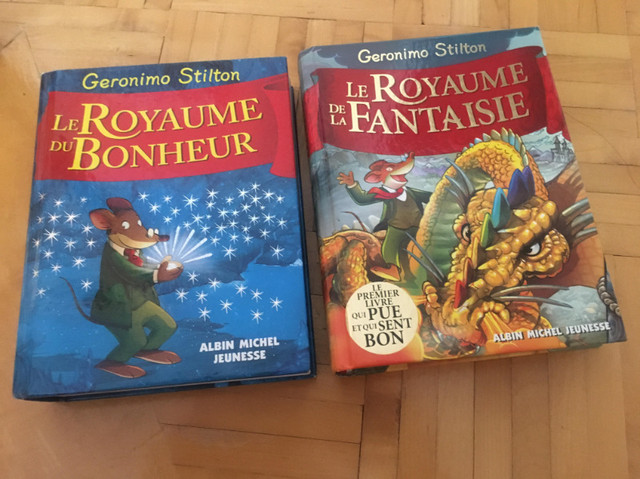 Collection Geronimo Stilton Albin Miche Jeunesse in Children & Young Adult in Longueuil / South Shore