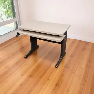 Office Sit Stand Desk Workstation Height Adjustable Table K7678, View more