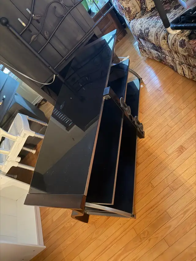 54” Brown Cherry 3-in-1 TV Stand in TV Tables & Entertainment Units in Ottawa - Image 4