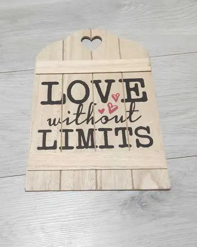 Love Without Limits Wooden Picture , View more