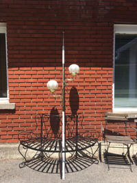 Pressure Pole Lamp Vintage Lampe Plafond au Placher Retro
