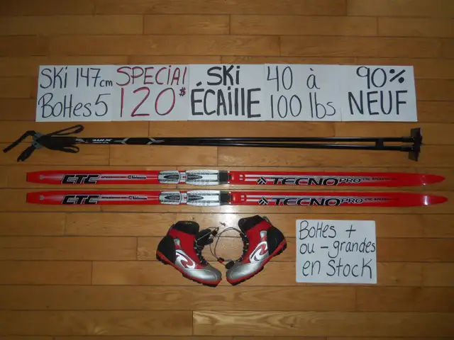 Ensembles kit de ski de fond écaille in Ski in Lévis - Image 7