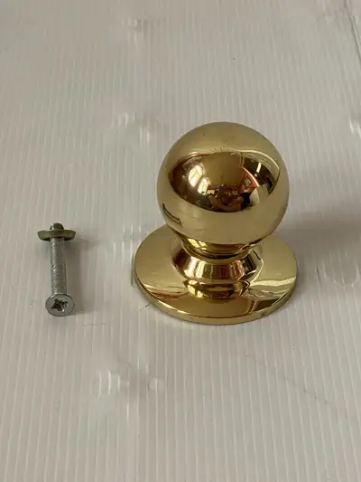Dummy Door Knobs. 1 pcs. Brass Colour. $3, View more