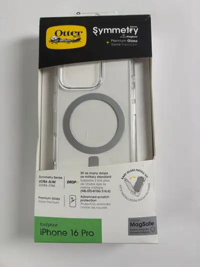 OtterBox iPhone 16 Pro Symmetry Series Clear Case, View more