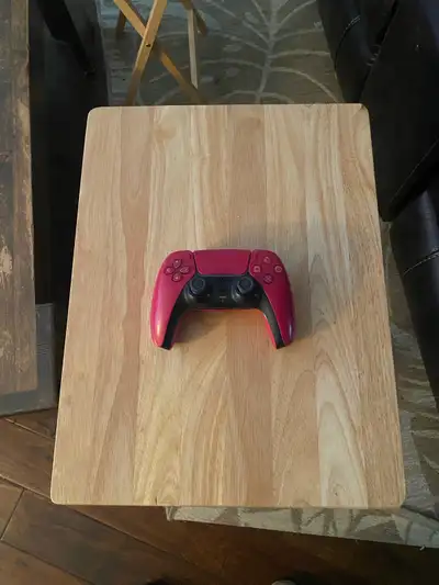 Red PS5 controller, View more