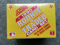 SCORE baseball set … 1990 ROOKIE TRADED ... LINDROS Blue Jays RC