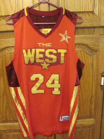 NBA Kobe Bryant All Star West Jersey, View more
