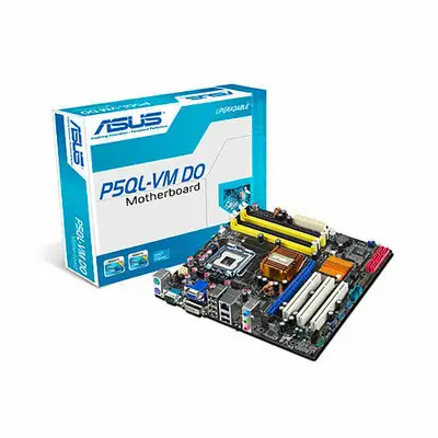 Model Brand ASUS Model P5QL-VM DO/CSM Supported CPU CPU Socket Type LGA 775 CPU Type Core 2 Quad/Cor...