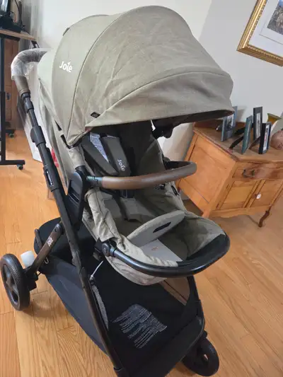 NEW Joie Ginger 4-in-1 Convertible Pramette and Stroller, View more