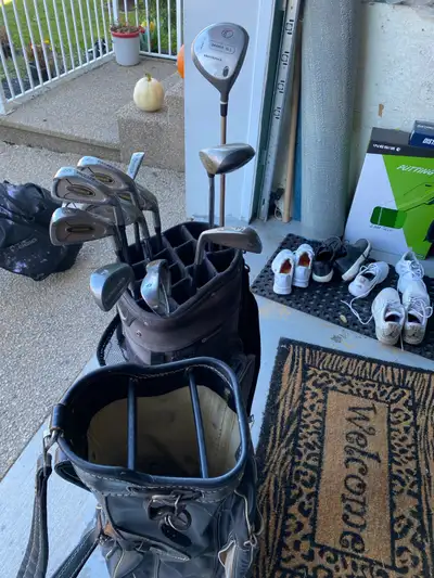 Golf Clubs Right handed & 2 Bags, View more