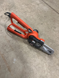 Black and decker electric chainsaw