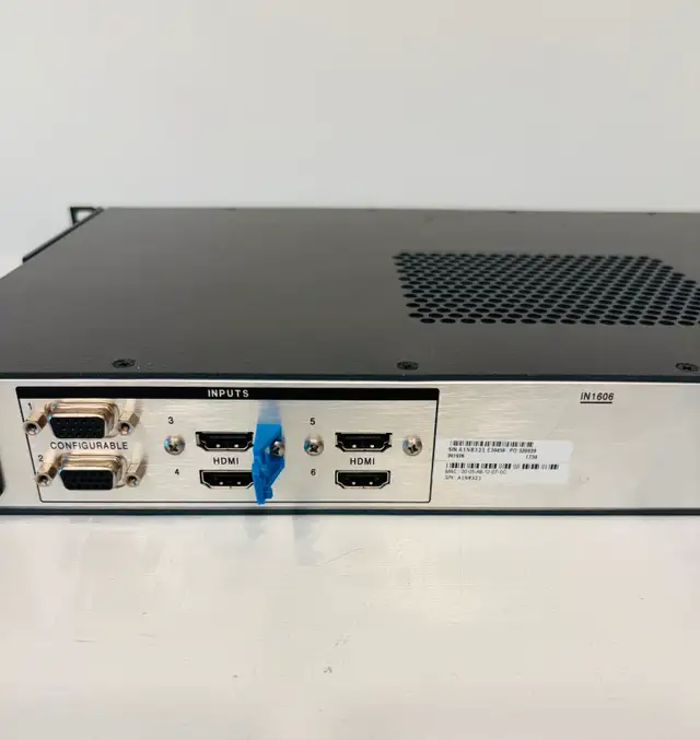 Extron IN1606 6-Input HDMI VGA Scaling Presentation Switcher | General ...