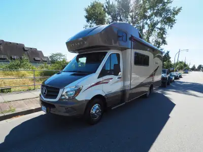 24' Mercedes Navion Rental – Solar Equipped-Perfect for BC Parks, View more