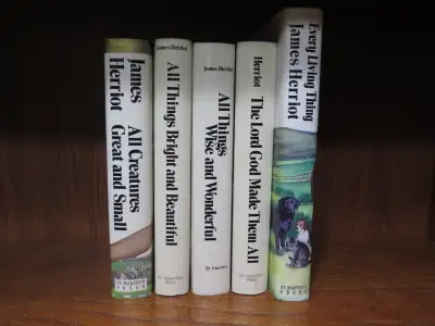 Hardcovers All Creatures Great and Small All Things Bright and Beautiful All Things Wise and Wonderf...