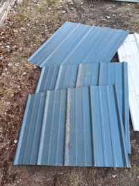 Left over roofing sheet metal