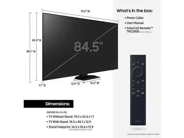 BRAND NEW SAMSUNG NEO QLED 75" QN85C,4K SMART NEO QLEDs TV in TVs in Oshawa / Durham Region - Image 6