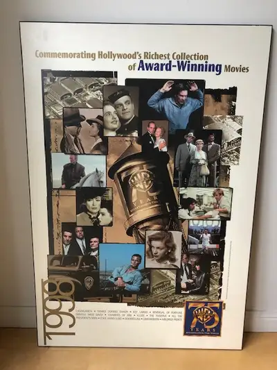 plaque mounted movie posters, View more