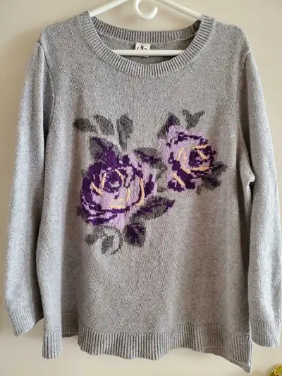 Ladies 1X Sweater, View more