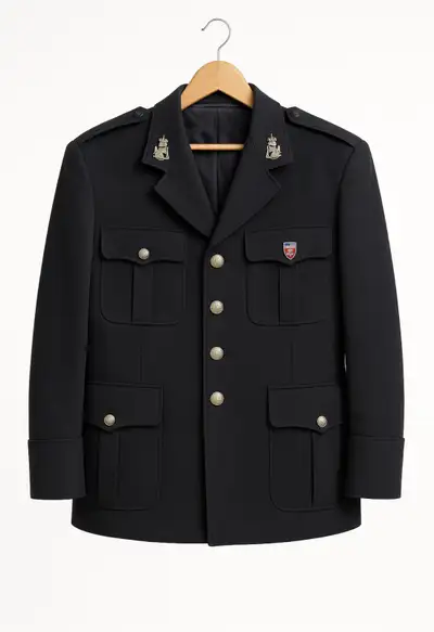 Vintage French Police Uniform Jacket, View more