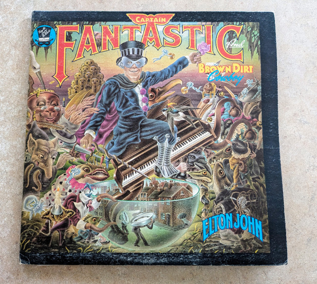 Elton John-Captain Fantastic Vinyl dans CD, DVD et Blu-ray  à Ouest de l’Île - Image 2