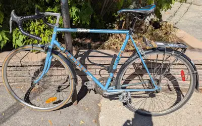 Vintage Peugeot road bike, View more