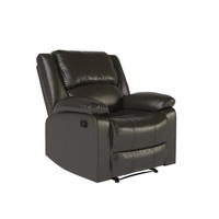RELAX A LOUNGER PARKLAND FAUX LEATHER RECLINER $499