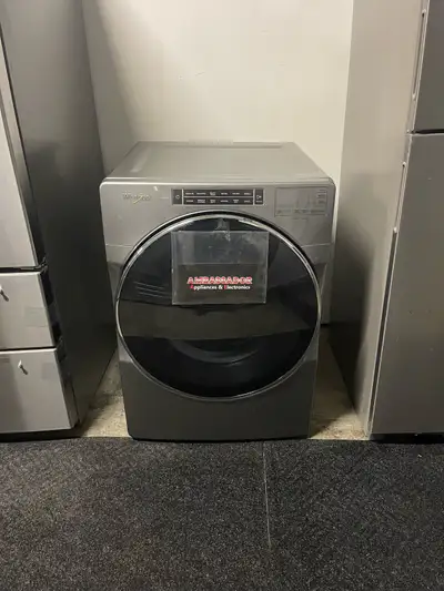 50% OFF NEW 27” Whirlpool Steam Electric Dryer (Stackable), View more
