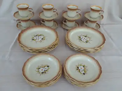 Vintage Mikasa Stoneware Dinnerware, View more
