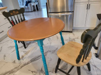Kitchen table and 2 chairs  ( delivery available)