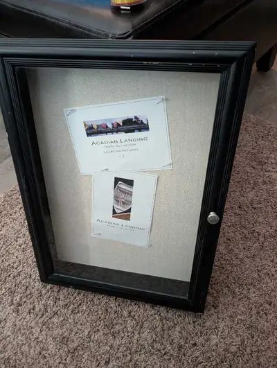 I'm helping my aunt clean out her house and she has two of these shadow boxes she bought them for a...