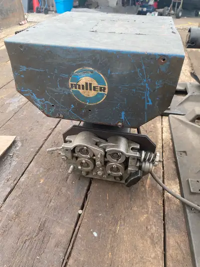 Used wire feeders as is, for both wire feeders.