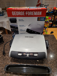 George Foreman 6 serving grill