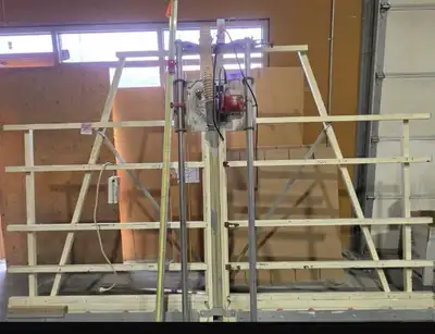 I'm selling a Multicam Production Panel Saw – H Series Machine 6400, designed for intermediate-level...