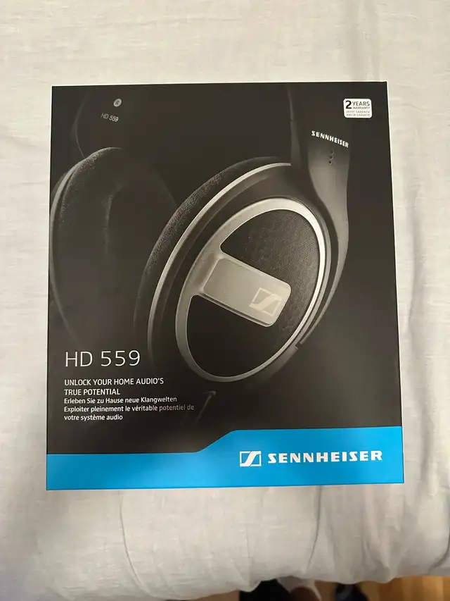 Sennheiser HD 559- Open back headphones in Headphones in Mississauga / Peel Region - Image 2