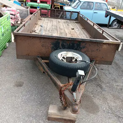 Utility Trailer from Competition Trailers in workable condition no longer needed for our operations.