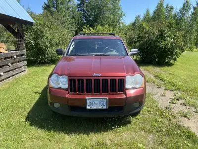 Does not start, but runs once started with ether. Possible dying fuel pump and/or bad injectors. Eng...