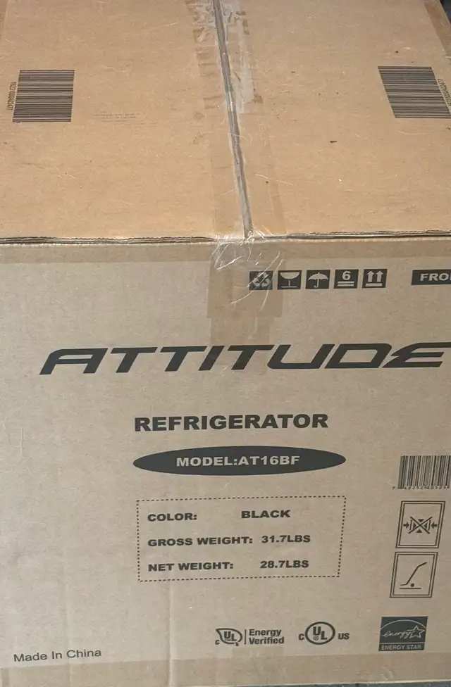 Attitude Refrigerator AT16BF in Refrigerators in Mississauga / Peel Region - Image 3