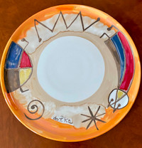 NEW Gottinghen P. Klee Plate, hand painted, 124/999